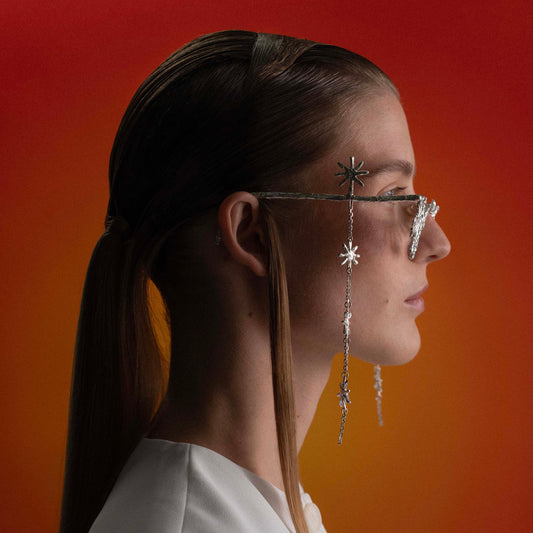 Daras Space Luminary Sterling Silver Glasses