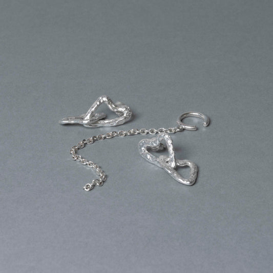 Double Heart Earrings