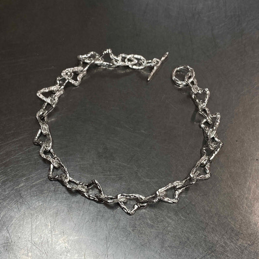 Daras Space. Heart Chain Necklace