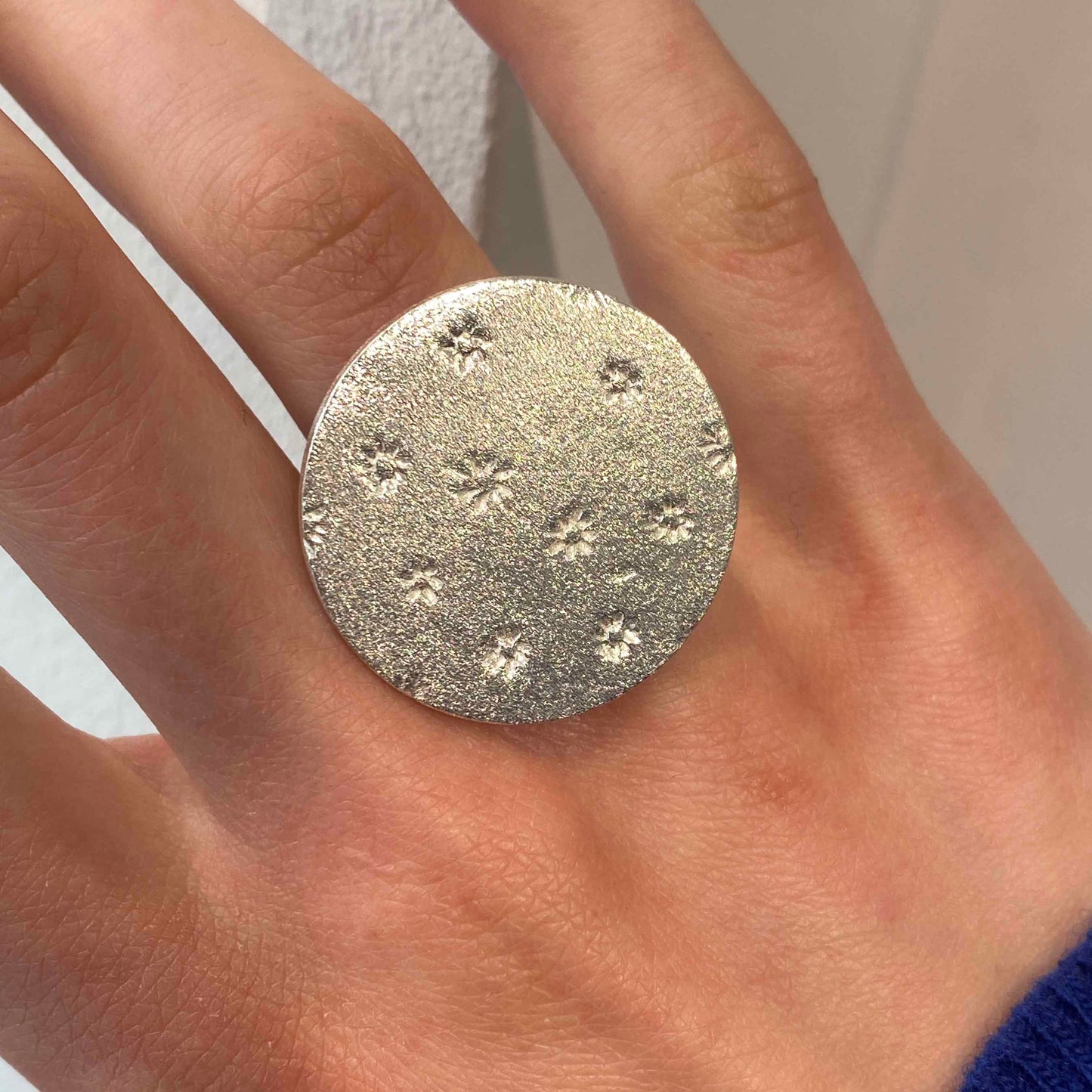 Daras Space , Meadow silver ring