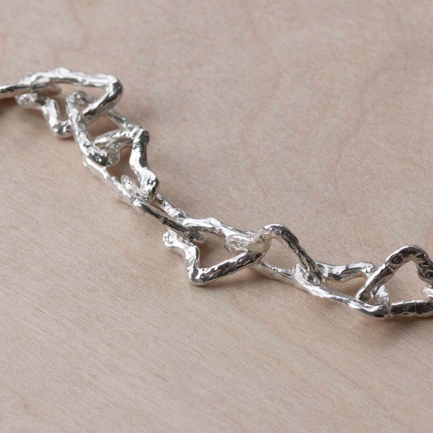 Heart Chain Bracelet