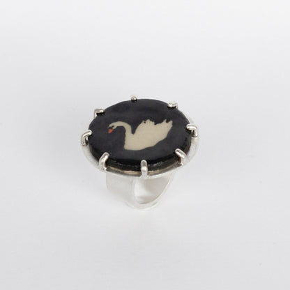 Swan Ring