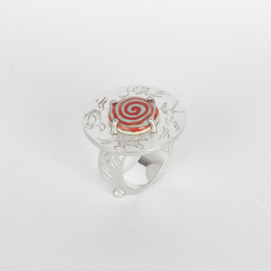 Horse Spiral Ring
