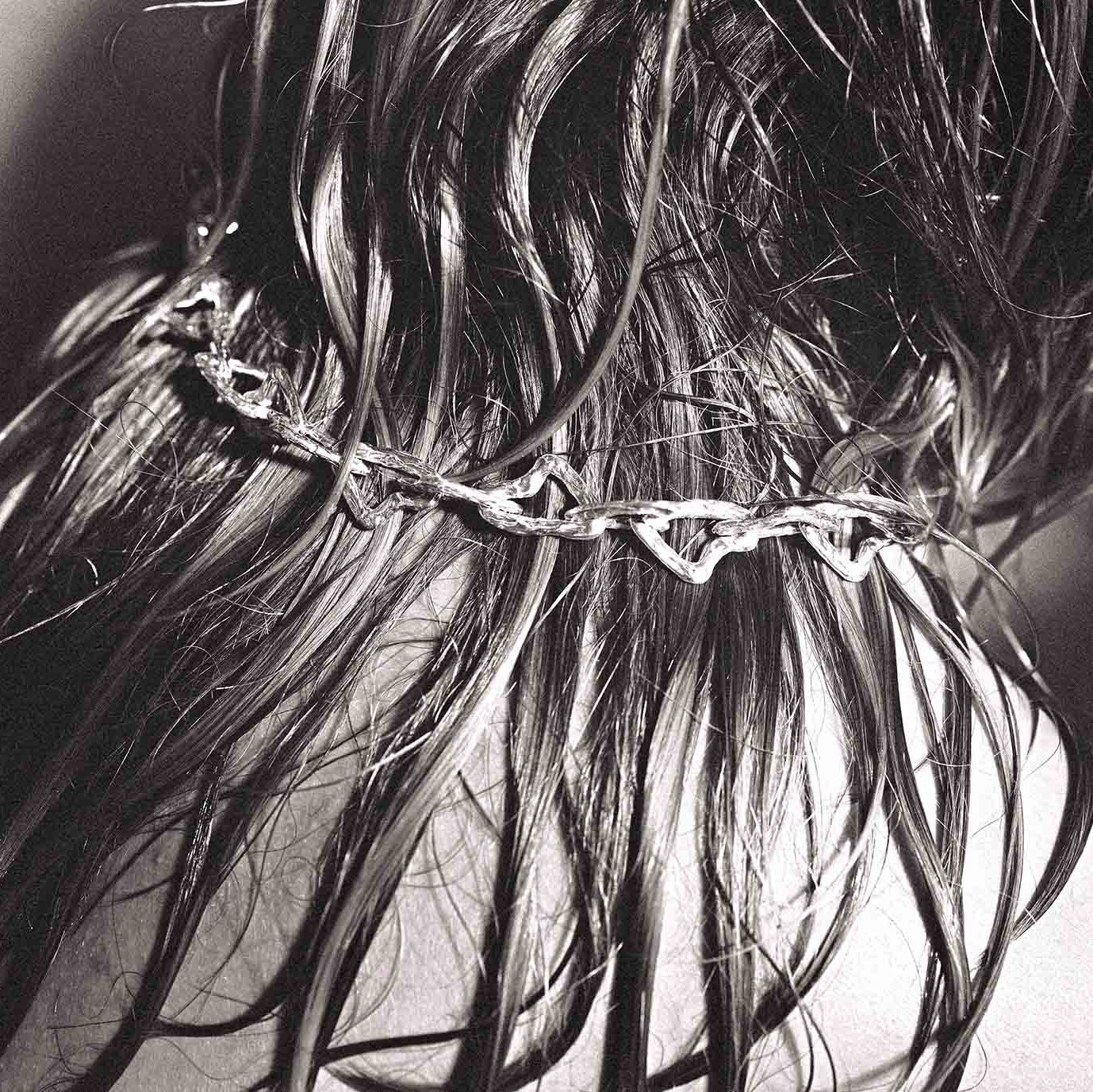 heart chain necklace sterling silver. daras space