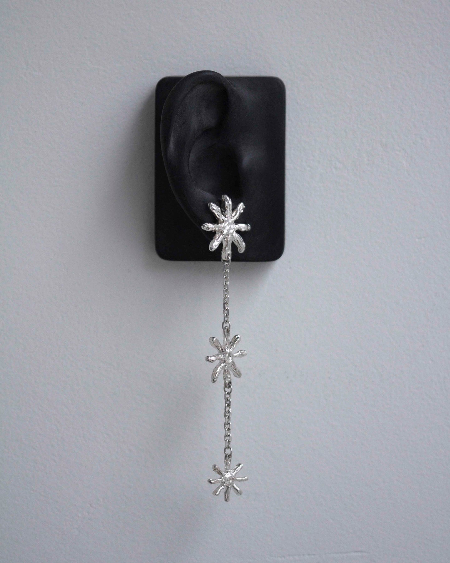 Luminary cascade statement earrings. Daras Space