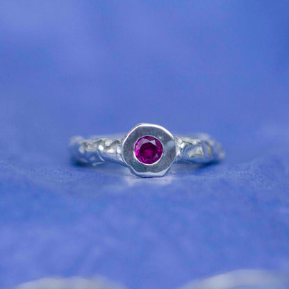 Rhodolite Ring with