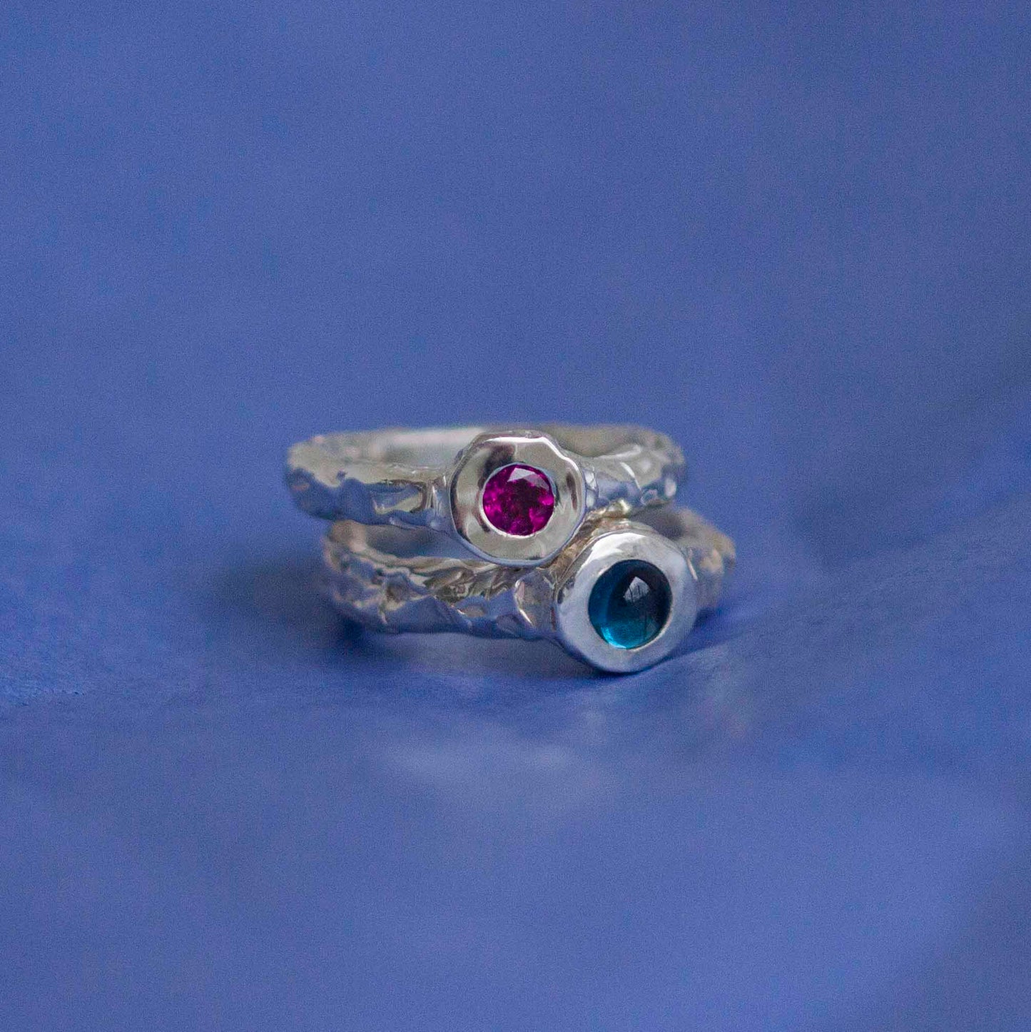 Rhodolite Ring with